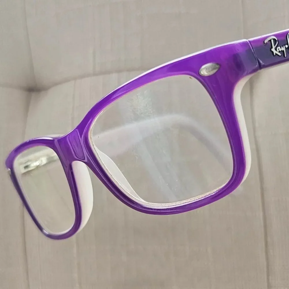 Ray-Ban youth Eyeglasses Frame Purple Glasses Frame RB1531 46[]16 125 Eye wear